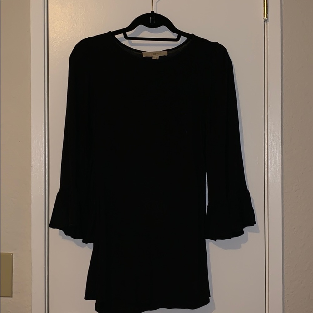 Black maternity top